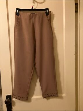 Signature Stud-Trim Pants
